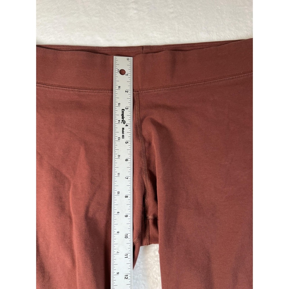 Nike Shorts Womens Large Brown Biker Athletic Yoga Running Stretch Jersey - Picture 6 of 9